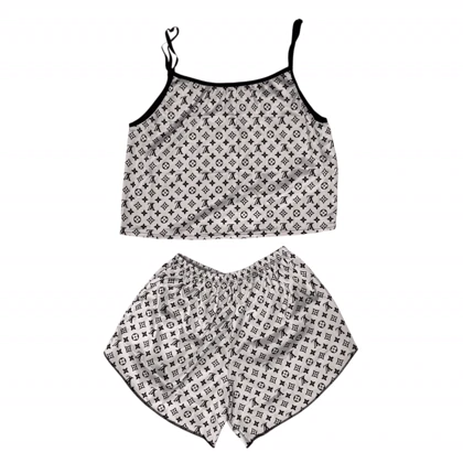 ست تاپ و شلوارک طرح لویی ویتون 169