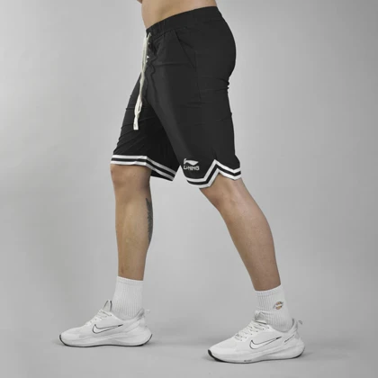 شلوارک ورزشی مردانه لی نینگ مدل A8 مشکی