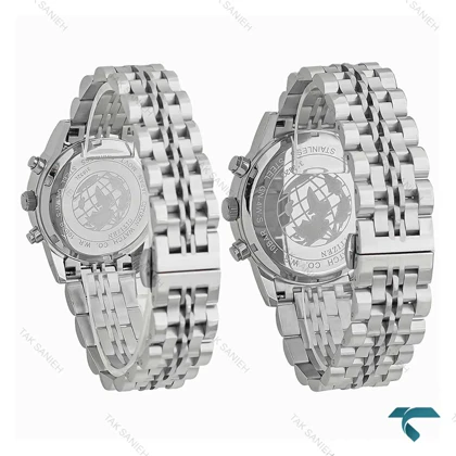 ساعت ست سیتیزن Premier تمام استیل سه موتوره Citizen-7826-S