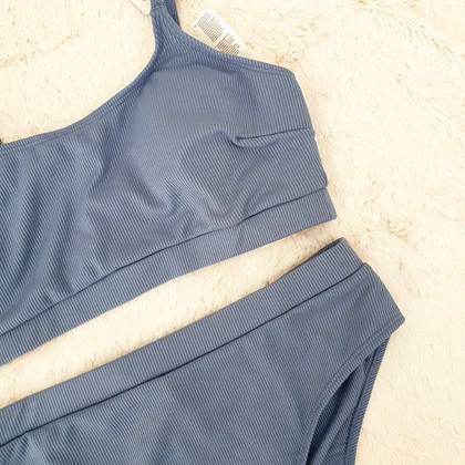 مایو دوتکه زنانه کاپشی کد Z-YF43