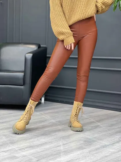 شلوار چرم
