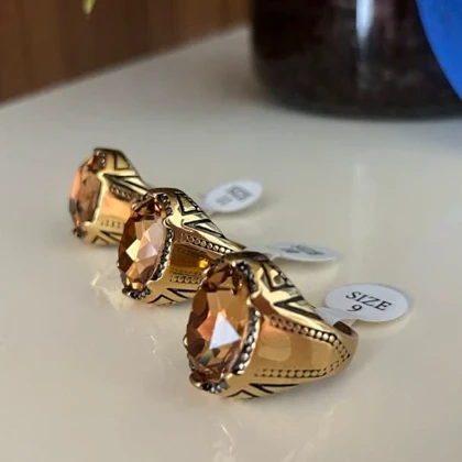 انگشتر مردانه استیل کد am10009