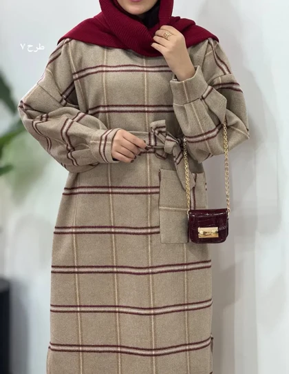 کفتان بلند پشمی آیسو مهسا
