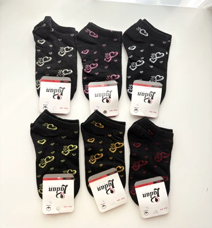 جوراب قلبی زنانه 849