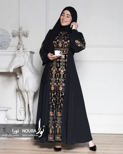 پیراهن کیمیا مشکی
