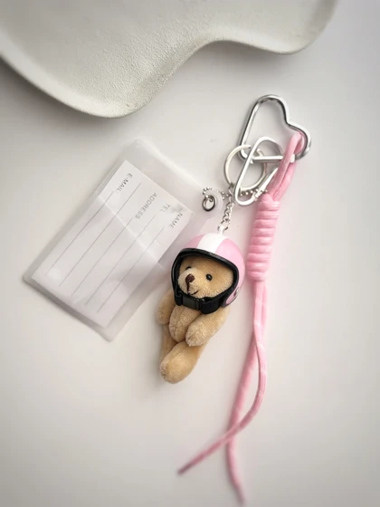 چارم بگ خرس کلاه دار