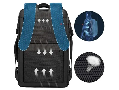 کوله پشتی مسافرتی 45 لیتری بنج Bange اصل مدل BG-1909D