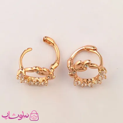 گوشواره زنانه ژوپینگ طرح تاج یونانی