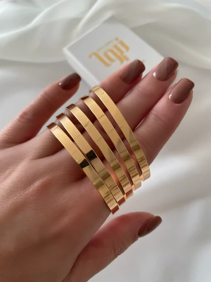 النگو آیینه ای 4 میل برند ysx