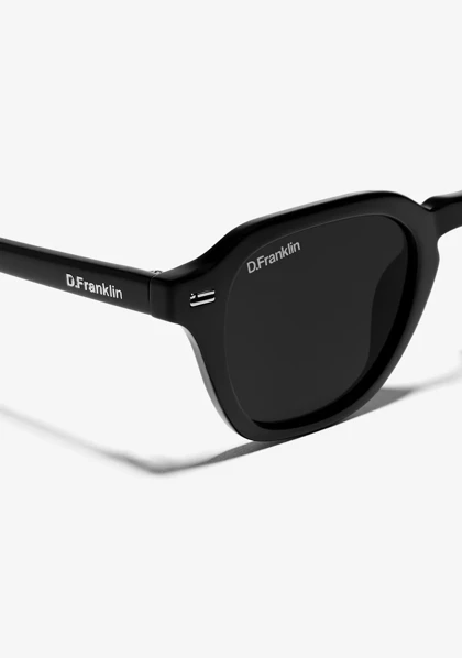 عینک آفتابی دی فرانکلین مدل D.franklin Ultra Light S Square Black / Black