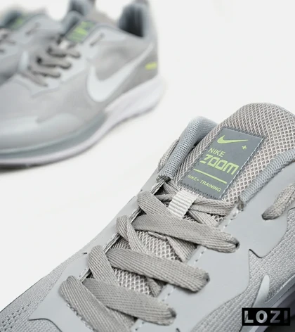 کفش کتانی بزرگ پا طوسی Nike air zoom مدل 5723