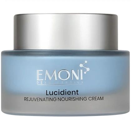 کرم ضد چروک صورت امونی مدل Lucidient مناسب انواع پوست و افراد زیر 34 سال 50ml