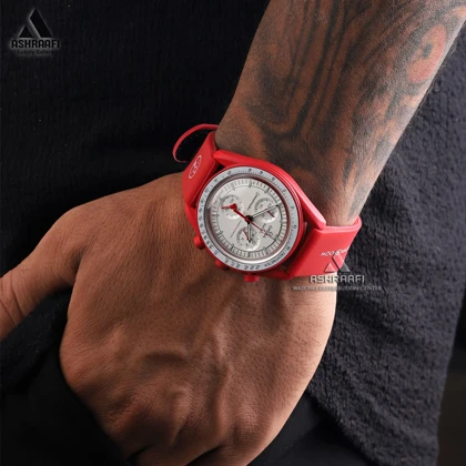 ساعت مچی امگا سواچ Omega x Swatch Speedmaster Saturn-3