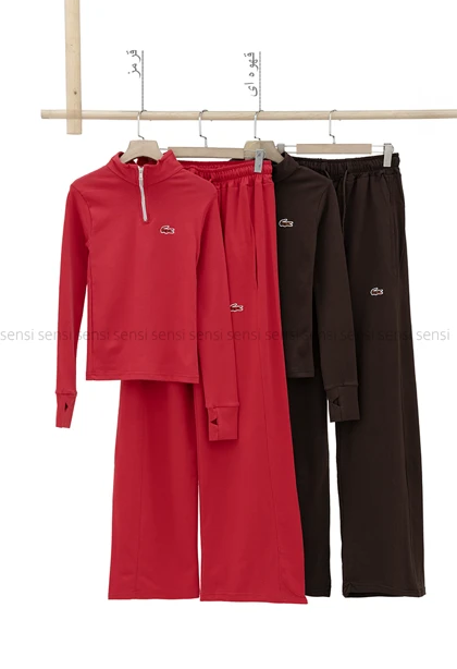 ست کراپ شلوار زنانه Lacosteکد1006894