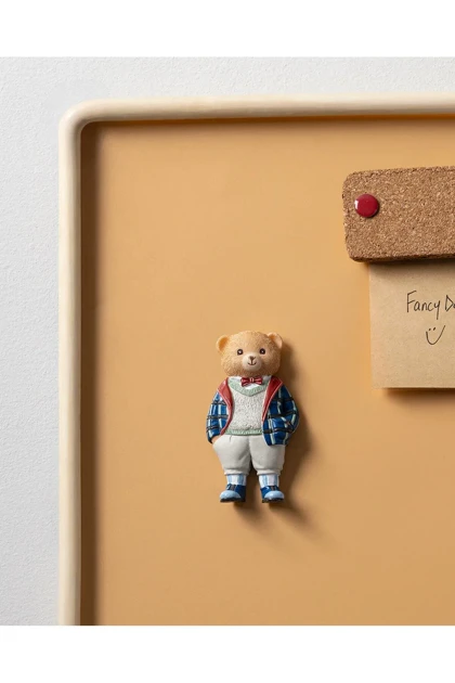 مگنت Madame Coco مدل Boris Bear رزین - چندرنگ