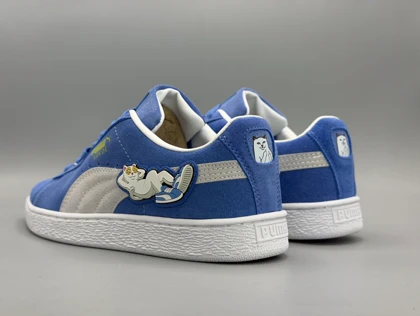 کتانی پوما سوئد ریپ ان دیپ آبی/Puma suede RIPNDIP