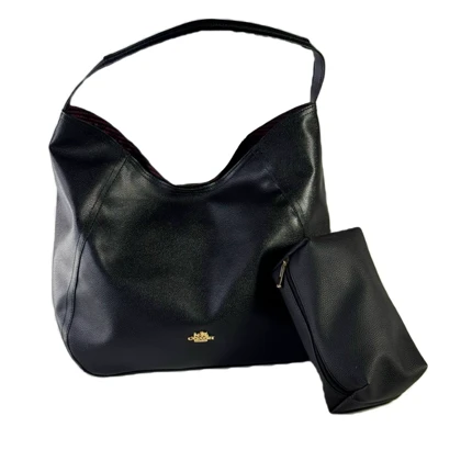 کیف زنانه دوقلو COACH (کوچ) کویین مشکی فلوتر