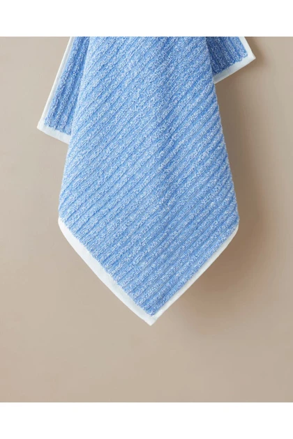 حوله صورت English Home مدل Melange Stripe پنبه