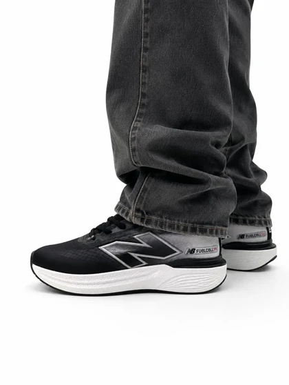 کتانی مردانه زیره بست مدل نیوبالانس مشکی طوسی New Balance