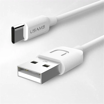 شارژر دیواری یوسامز USAMS مدل T48 توان 18 وات با کابل Type-Cطول 1متر