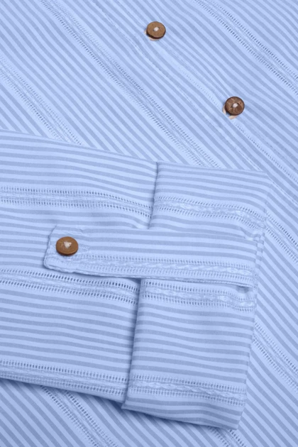 شومیز جلو گره دار نخی - 3161