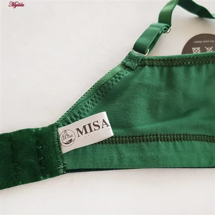ست شورت و سوتین زنانه رنگ سبز میسا مدل 5346-9030