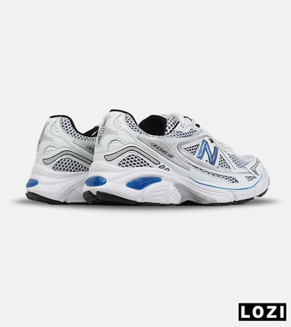 کفش کتانی مردانه و زنانه سفید مشکی آبی NEW BALANCE 1064 V.2 مدل 8990