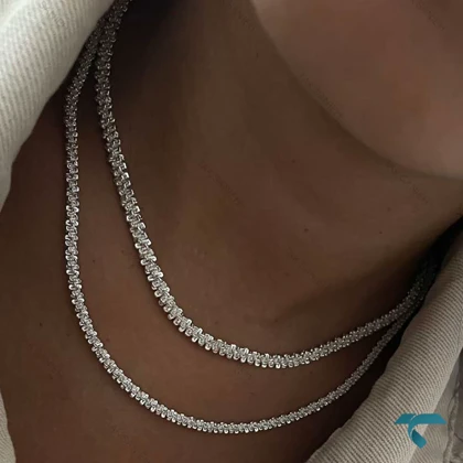 ست دستبند و گردنبند خاویاری Set-8703-L