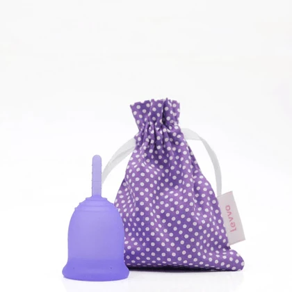 کاپ قاعدگی سایز متوسط رنگ بنفش لیوا فارما