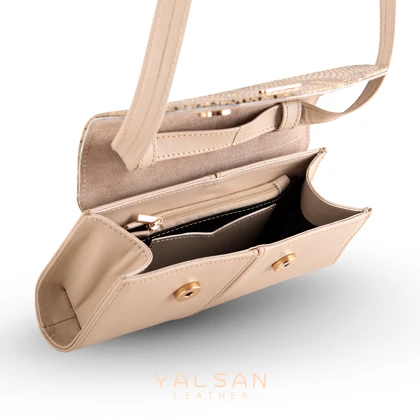 ست کیف و کفش زنانه چرم یلسان مدل هیلدا کد 924-ALIS-RTL