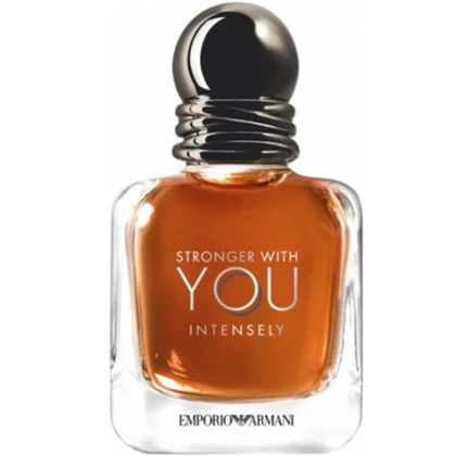ادو پرفیوم مردانه جورجیو آرمانی (Giorgio Armani) مدل Emporio Armani Stronger With You Intensely حجم 100 میلی‌لیتر
