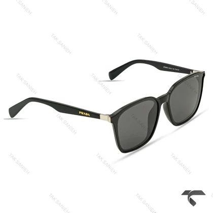 عینک دودی پرادا R2806 زنانه پلاریزه Prada-9837-U
