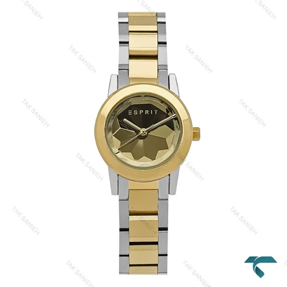 ساعت زنانه اسپیریت دورنگ طلایی Esprit-8213-L