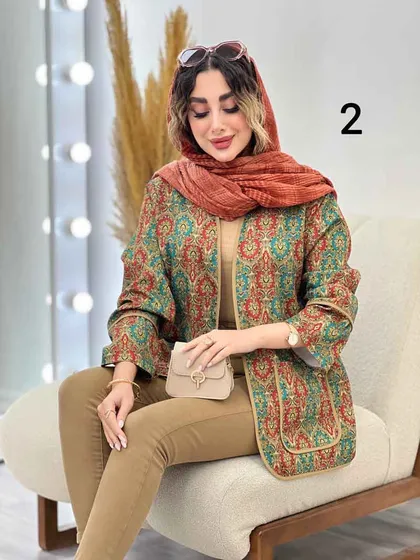 مانتو طرح سنتی مینو