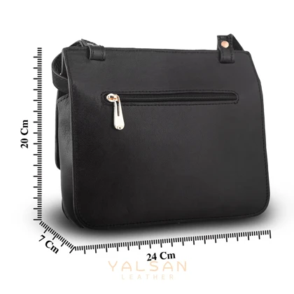 ست هدیه زنانه چرم یلسان مدل ساینا کد RDS-CHN-056-GC