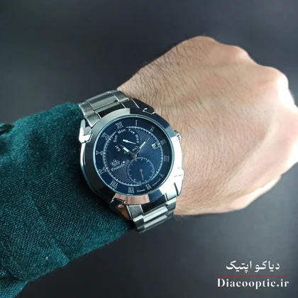 ساعت مچی مردانه برند پرومادو سه موتور مدل دو تقویم DO1106