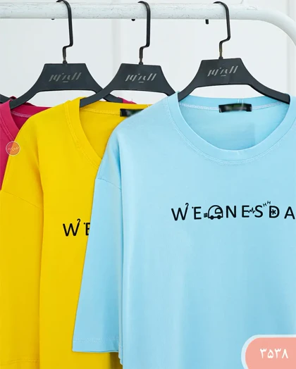 تیشرت باکسیWednesday کد 3538