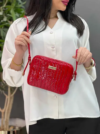 کیف طرح مربع بند گره‌ای