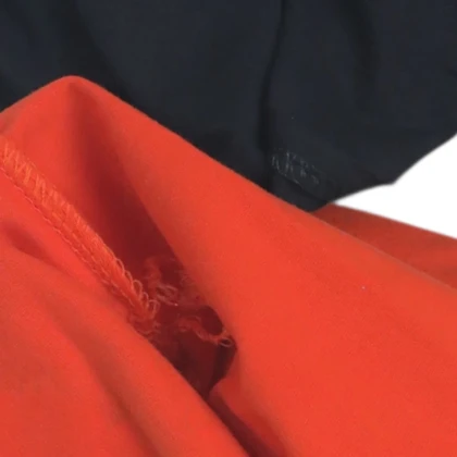 ست تیشرت آستین کوتاه و شلوارک پسرانه مدل خرس PJ1146 رنگ نارنجی