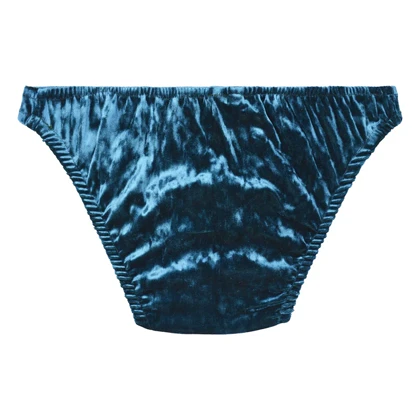 مایو بادی بیلدینگ مردانه موتی فیزیک مدل MTP-3P1442 مخملی آبی نفتی