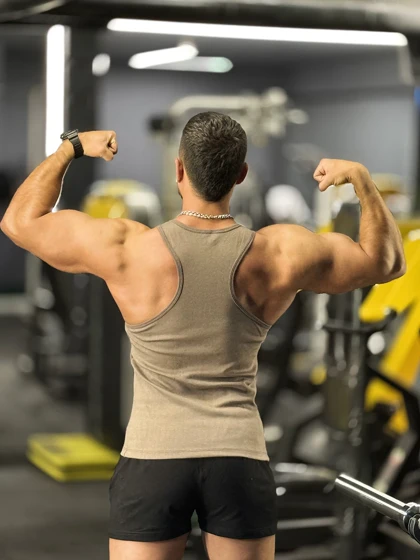 رکابی تنک تاپ قهرمانی کبریتی کرم