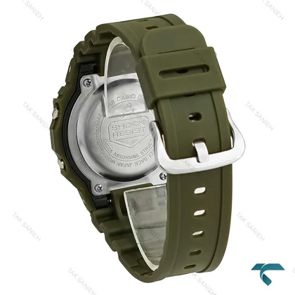 جی شاک DW5600 سبز تیره زه مشکی دیجیتالی GShock-8231-U