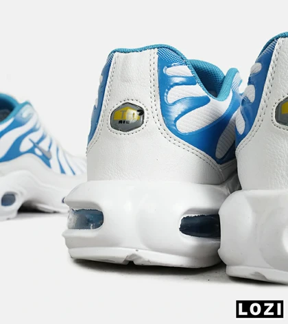 کفش کتانی مردانه و زنانه سفید آبی NIKE AirMax Plus TN Ultra