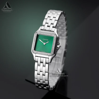 ساعت کارتیه پنتر صفحه سبز Cartier Panthere G-22