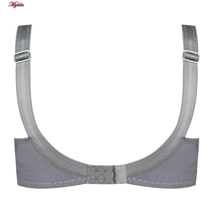 سوتین زنانه ماییلدا مدل بدون فنر کد 3472 رنگ طوسی