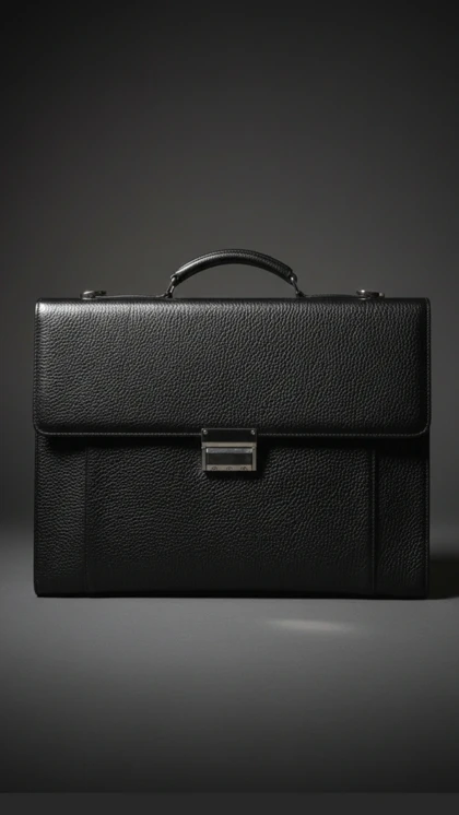 کیف اداری تک قفل تمام چرم گاوی