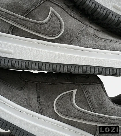 کفش کتانی مردانه طوسی نایک NIKE AIR FORCE مدل 2174