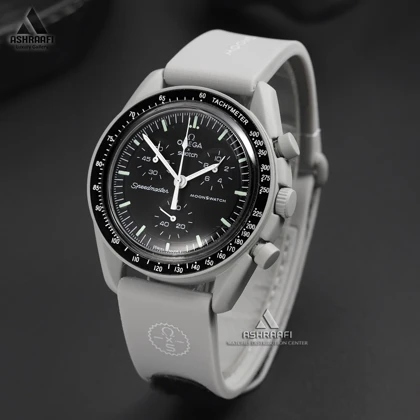 ساعت مچی امگا سواچ دست دوم Omega x Swatch Speedmaster Moon-ST