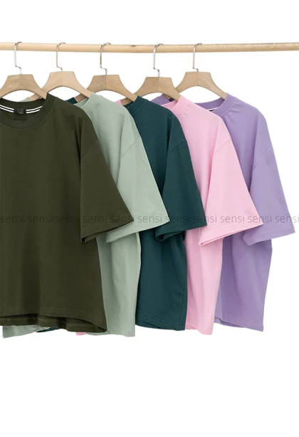 تیشرت باکسی رنگی کد1005288