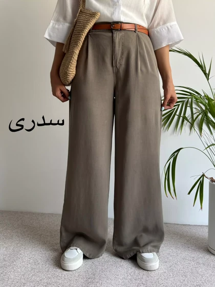 شلوار زنانه سیلک ماهور | استایل تو